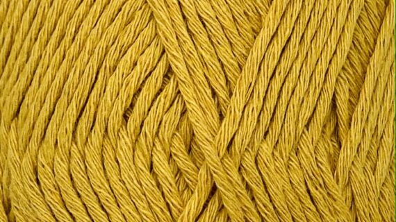 DROPS COTTON LIGHT YARN - 28 YELLOW
