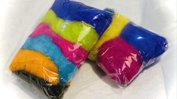Hand Dyed Fleece Mixed Bag