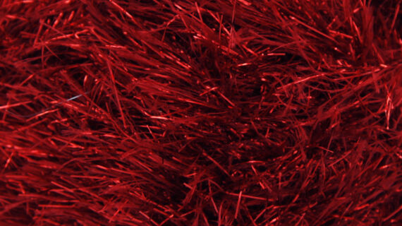 KING COLE TINSEL CHUNKY - 215 CLARET